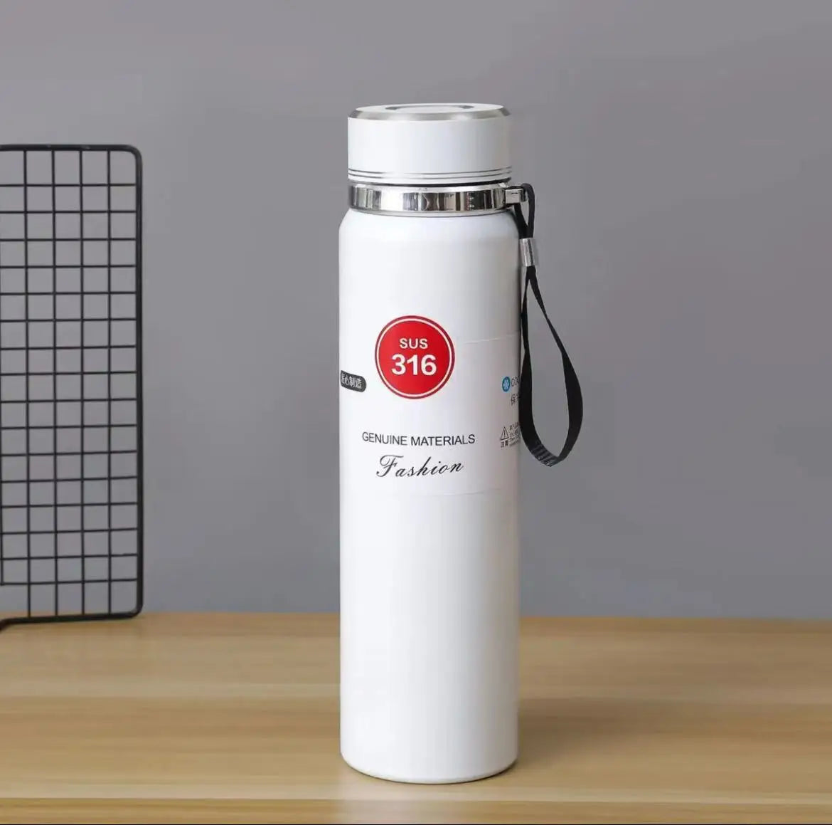 800/1000ML Stainless Steel Thermal Water Bottle Large Capacity Outdoor Insulated Cup Sport Thermal Cup Mug Travel Thermal Mugs