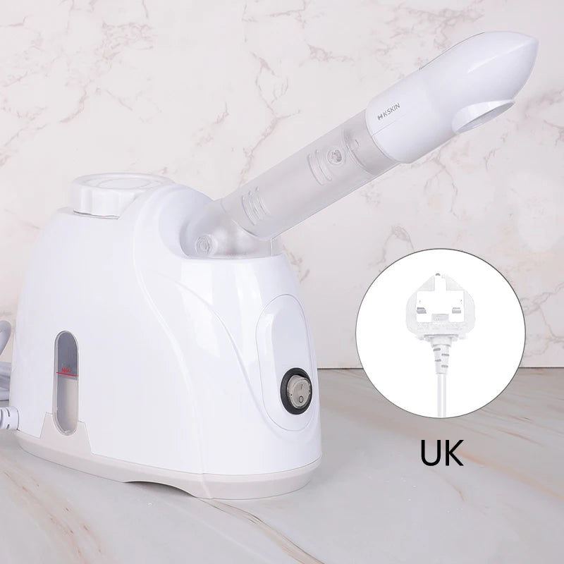 KSKIN Ozone Professional Facial Mist Sprayer For Skin Face Steamer Deep Cleaning Ionic Facial Steamer
