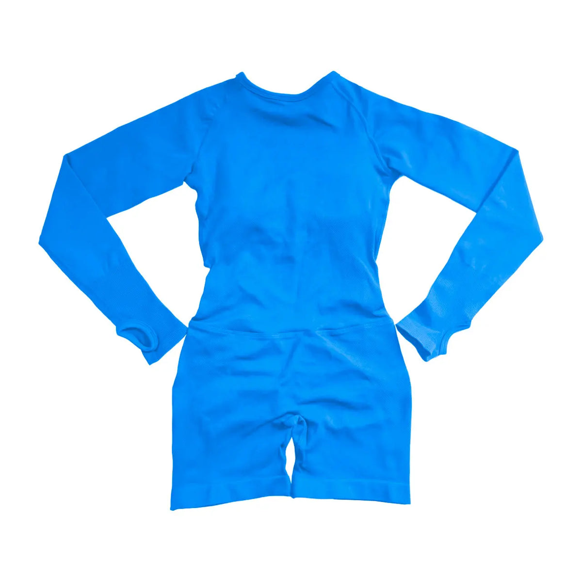 NCLAGEN Active Long Sleeve One Piece Women Seamless Yoga Fitness Workout Short Jumpsuit Backless Set Gym Sportswear Playsuit