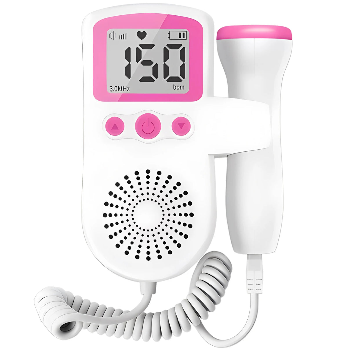 Non-Contact Forehead Thermometer & 3.0MHz Fetal Doppler Baby Heart Rate Detector Pregnant Ultrasonic Baby Heartbeat Monitor
