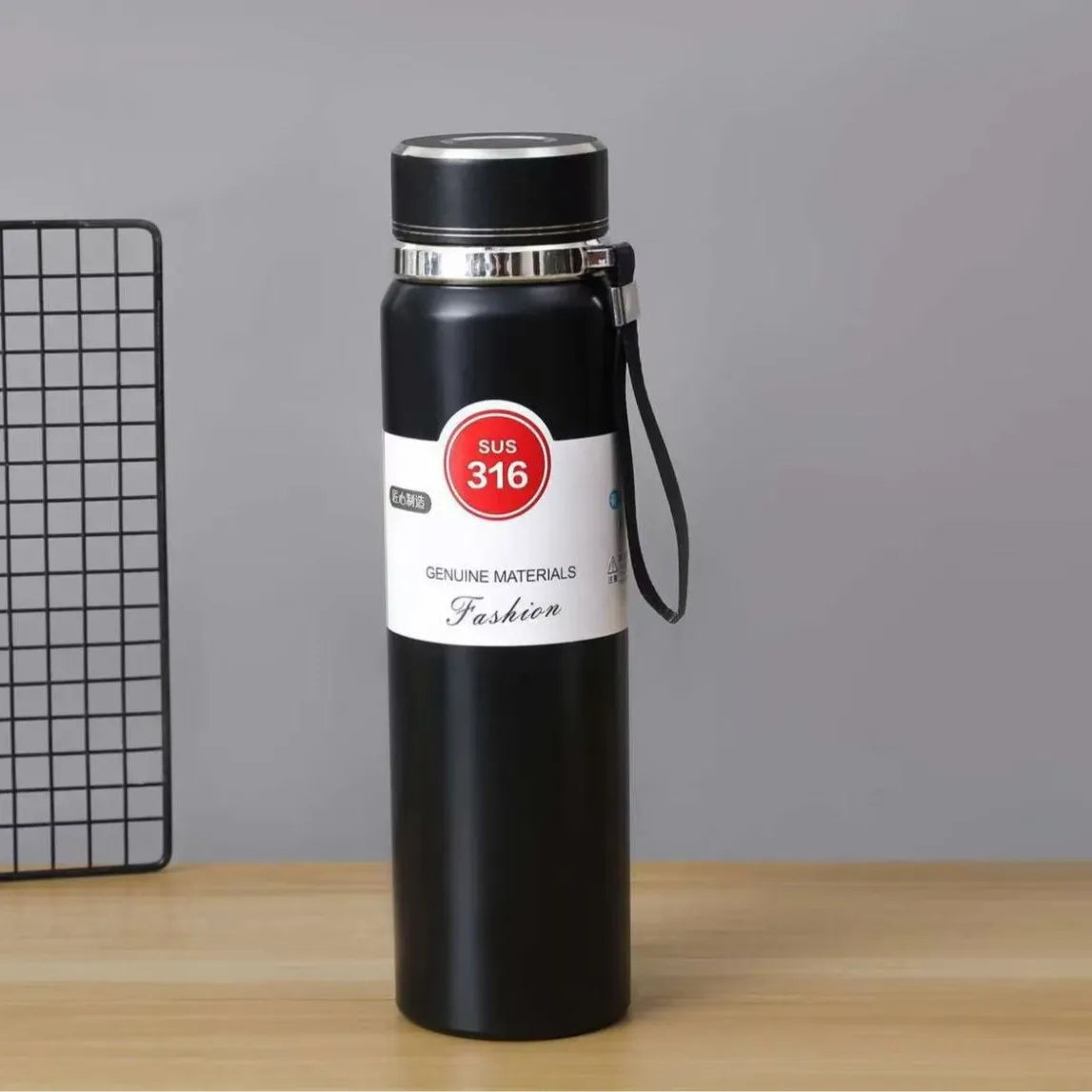 800/1000ML Stainless Steel Thermal Water Bottle Large Capacity Outdoor Insulated Cup Sport Thermal Cup Mug Travel Thermal Mugs