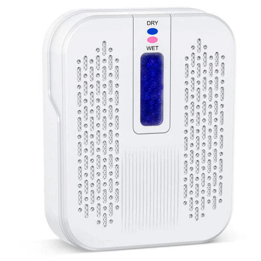 Rechargeable Small Dehumidifier, Portable Mini Dehumidifier for Bathroom, Highly Efficient Dehumidification, Energy Saving, Suitable for Closet, Cars, Wardrobes, Bookcases
