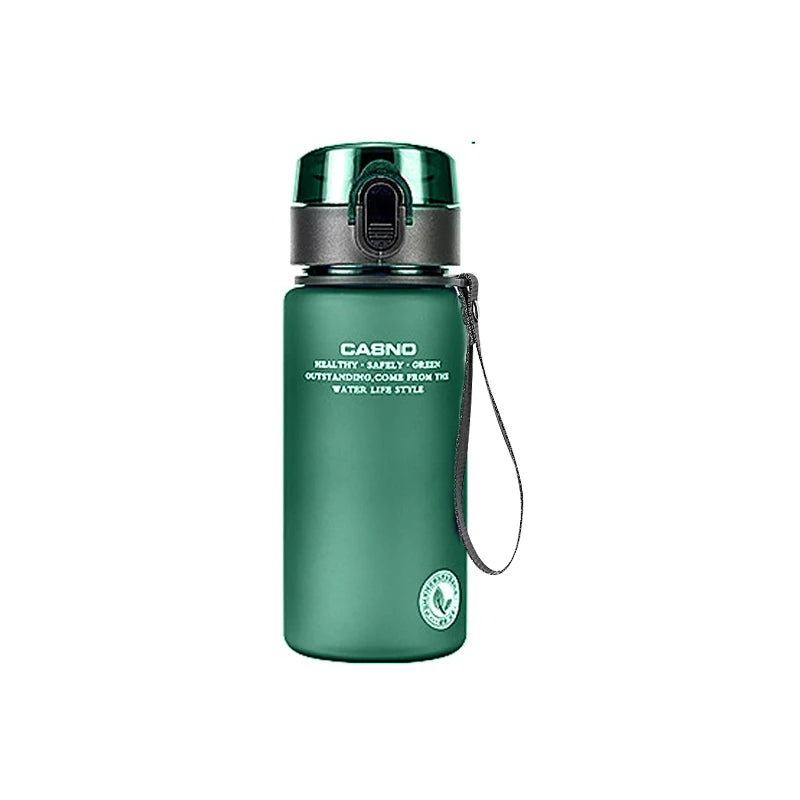 Frosted Sports Water Bottle Portable Travel Water Jug Plastic Leak Proof Cup Outdoor Riding Gym Bottles Kit Vessel 400ml 560ml