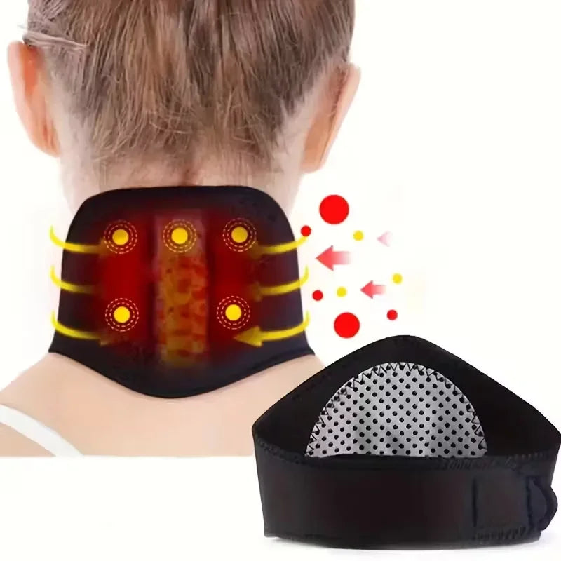 Self-Heating Neck Support Brace Magnetic Cervical Massage For Relaxation And Warmth No Need For Electricity Reusable