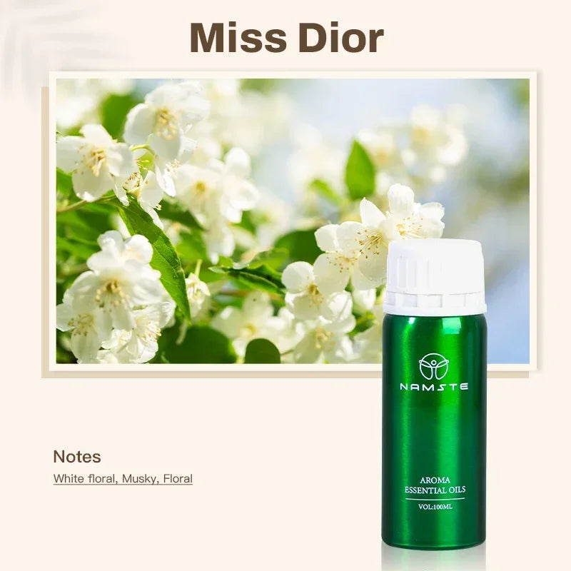 Namste Essential Oils 100ML Scent Machine Top Brands Perfume Home Electric Aroma Diffuser Flavoring Room Fragrance Air Freshener