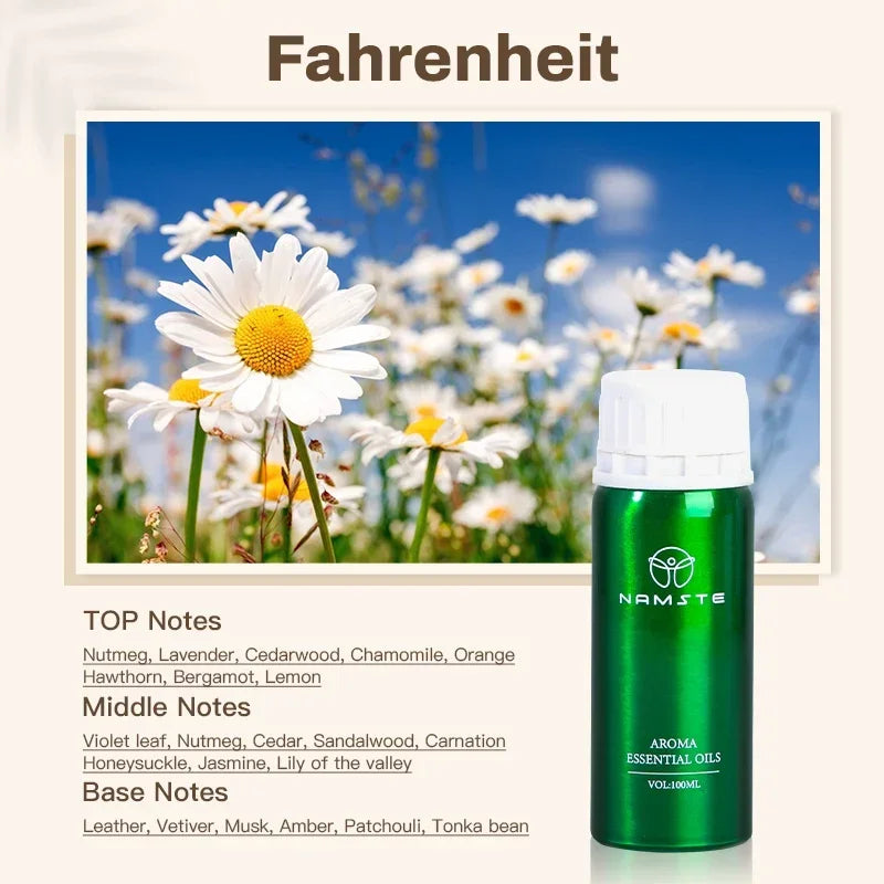 Namste Essential Oils 100ML Scent Machine Top Brands Perfume Home Electric Aroma Diffuser Flavoring Room Fragrance Air Freshener