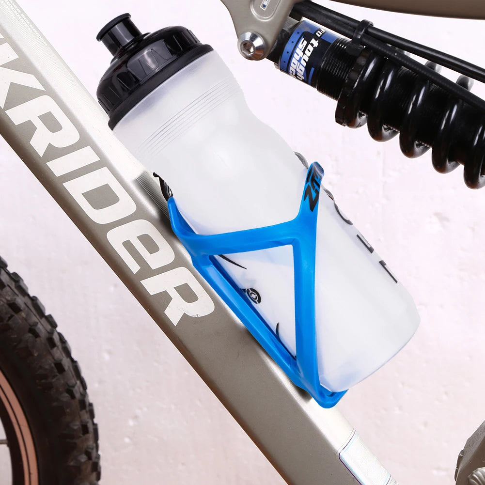 750ml Bicycle Water Drink Bottle Outdoor Plastic Portable Cycling Kettle Bottle Bike Cycling Accessory Leak-proof Bottle Racks