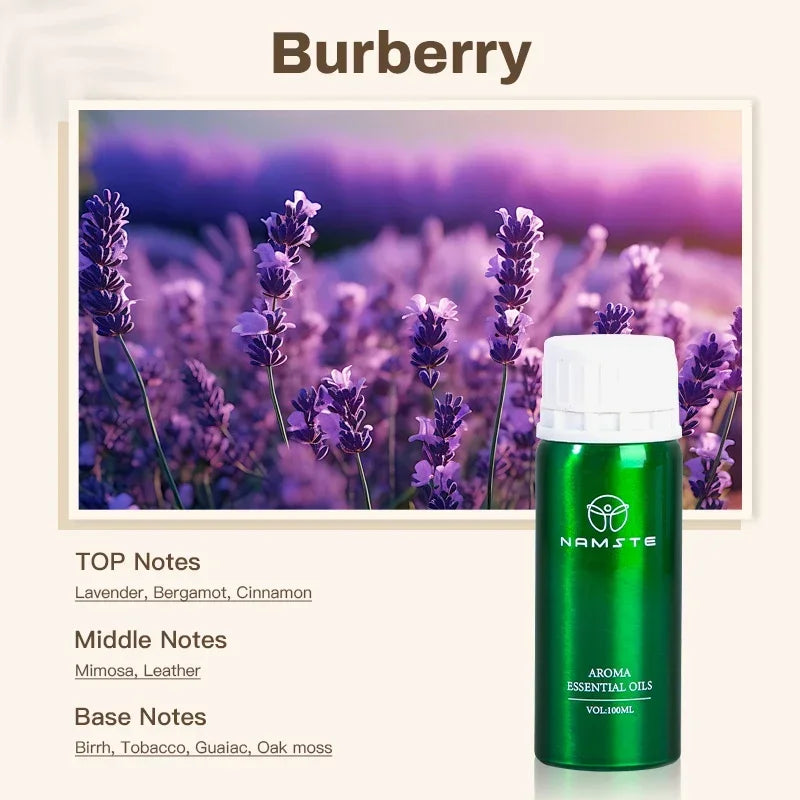 Namste Essential Oils 100ML Scent Machine Top Brands Perfume Home Electric Aroma Diffuser Flavoring Room Fragrance Air Freshener