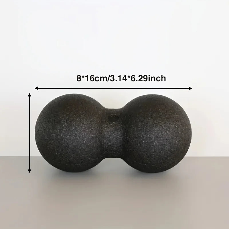 1pc Fitness Massage Ball, a Double Long Bar Tennis Massager Designed for Deep Tissue, Trigger Point Massage Instruments for The Back, Spine, And Shoulders, Aiding in Muscle Relaxation And, Ideal for Home Use And Travel