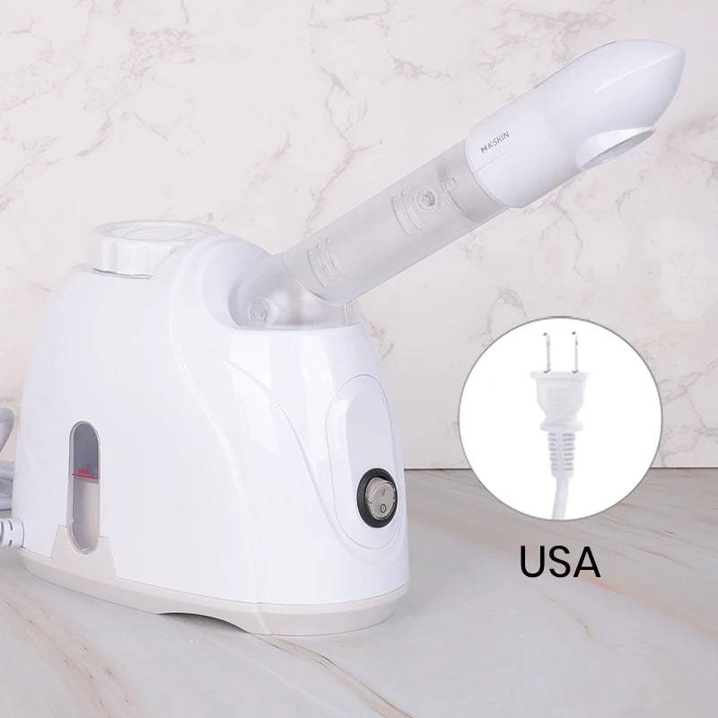KSKIN Ozone  Professional Facial Mist Sprayer For Skin Face Steamer Deep Cleaning Ionic Facial Steamer