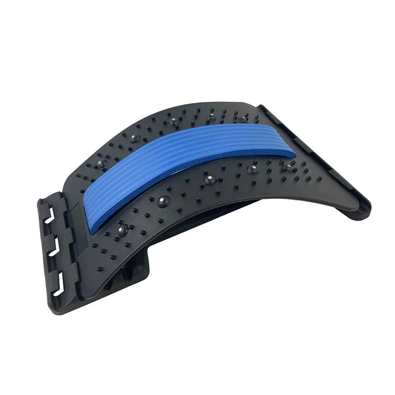 Back Muscle Relax Stretch Equipment, Spine Relaxing Massage Cushion, Lower Back Waist Support Stretcher, Lumbar Pain Relief